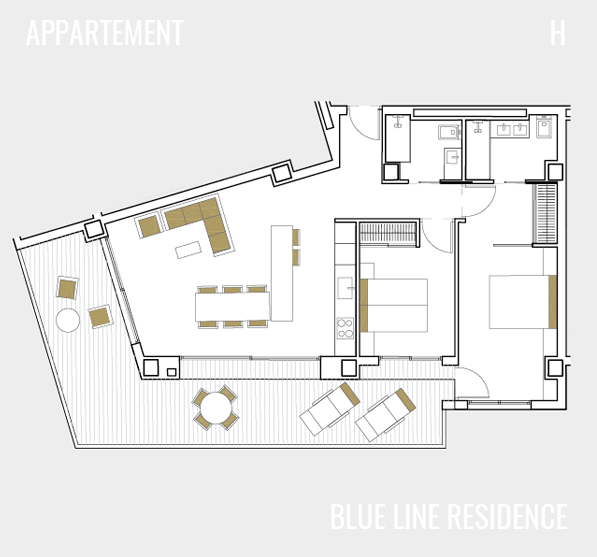 Blue Line Residence Gebouw II app H fase II