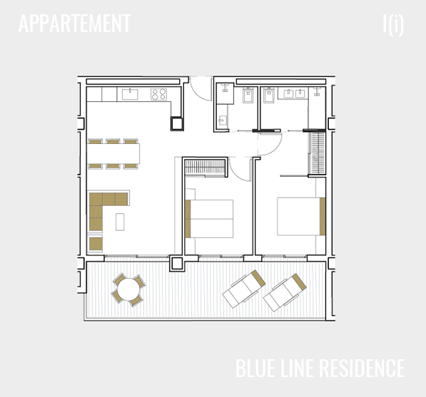 Blue Line Residence app i fase II